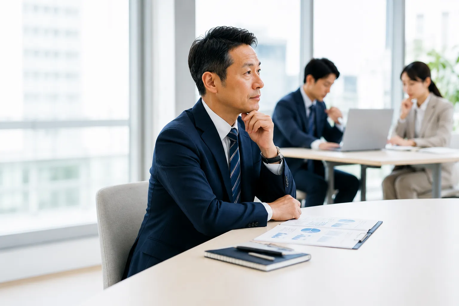 企業内保険代理店の将来を考える企業担当者